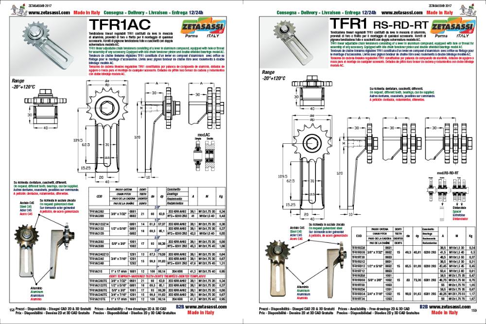 TENSOR DE CADENA AJUSTABLE